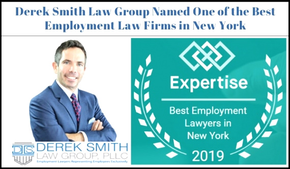 derek smith law group named the best employment law firms in new york