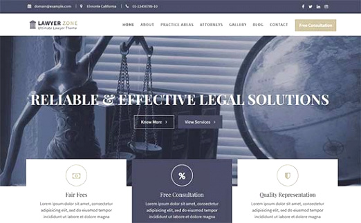 best themes for lawyers