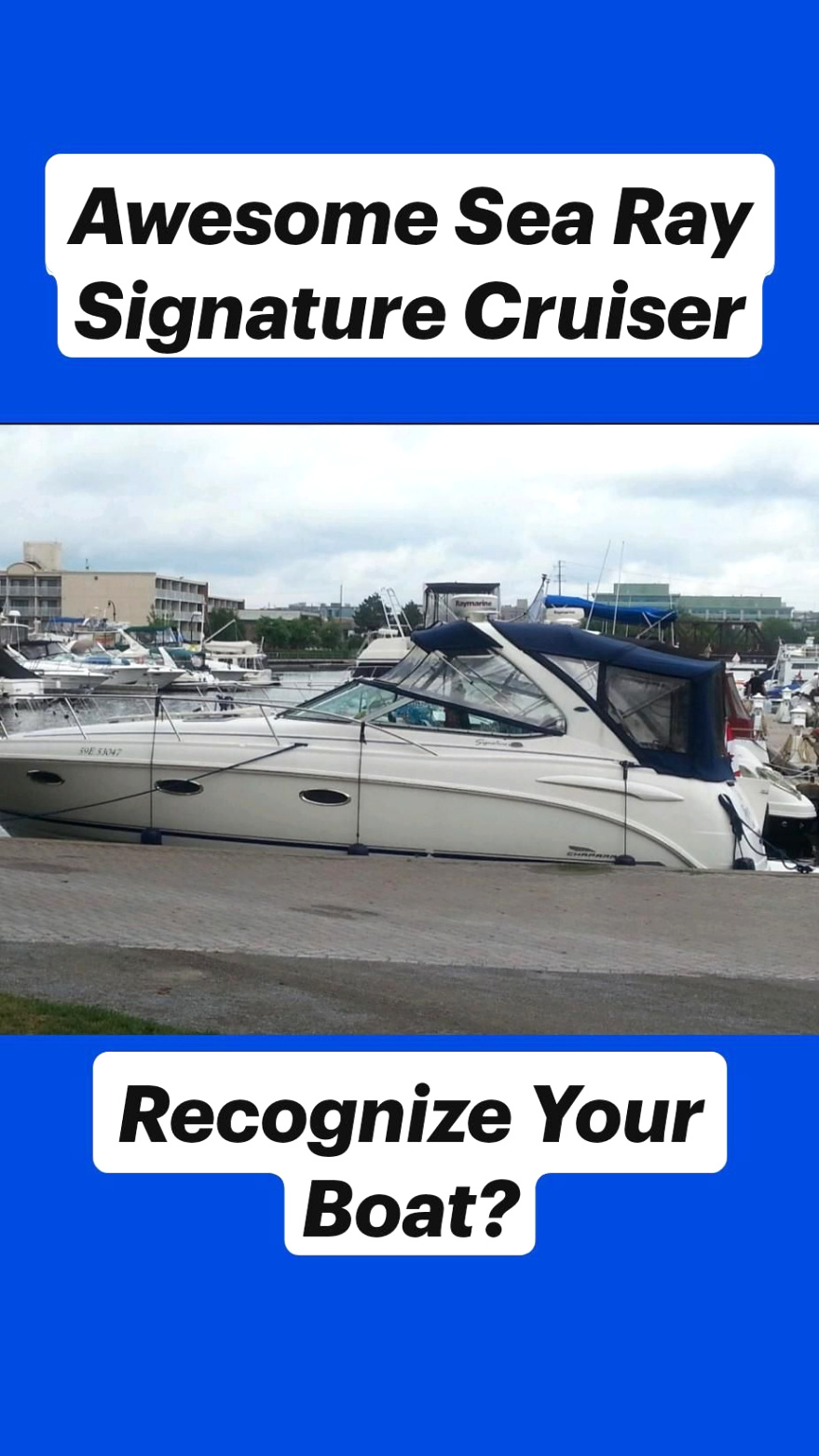 Automobile Insurance Provider In Dover Beaches north, Ocean County Dans Awesome Sea Ray Signature Cruiser Recognize Your Boat Ad Searay Cruiser Boating Boatlife