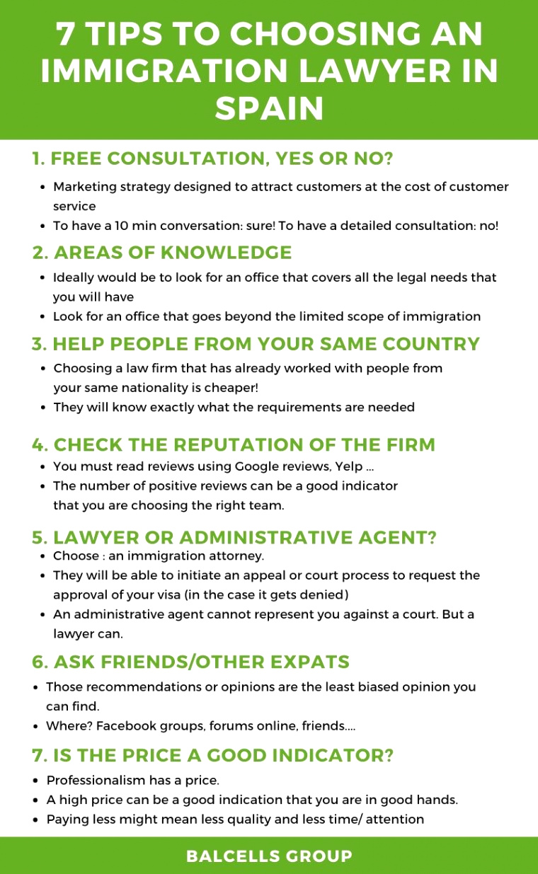 tips choosing immigration lawyer