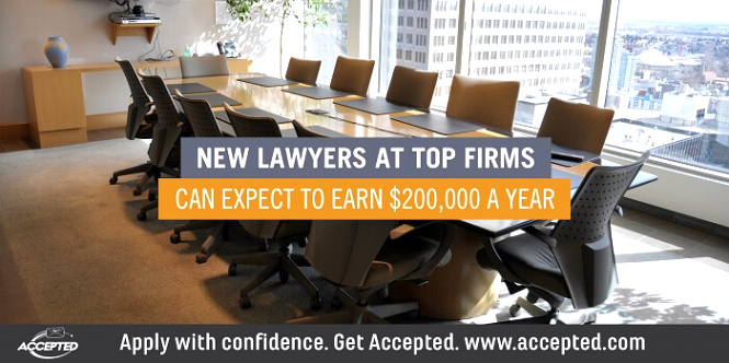 new lawyers at top firms can expect to earn a year