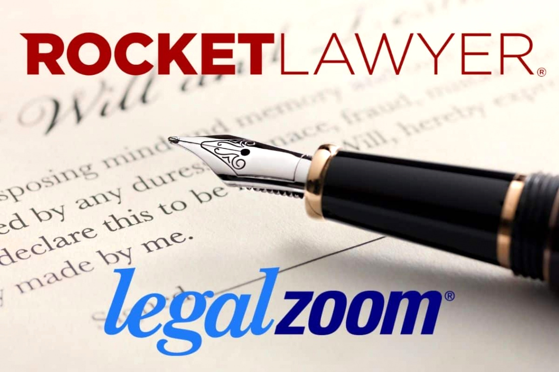 legalzoom vs rocket lawyer for wills