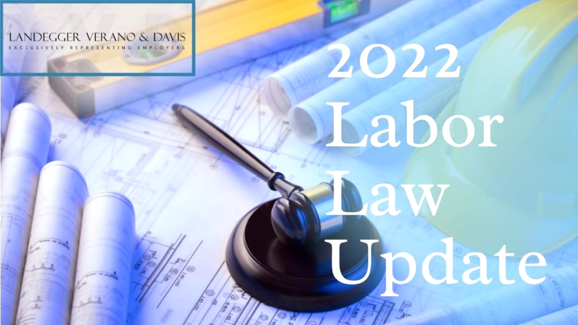 2022 california employment law update from experienced employment lawyer