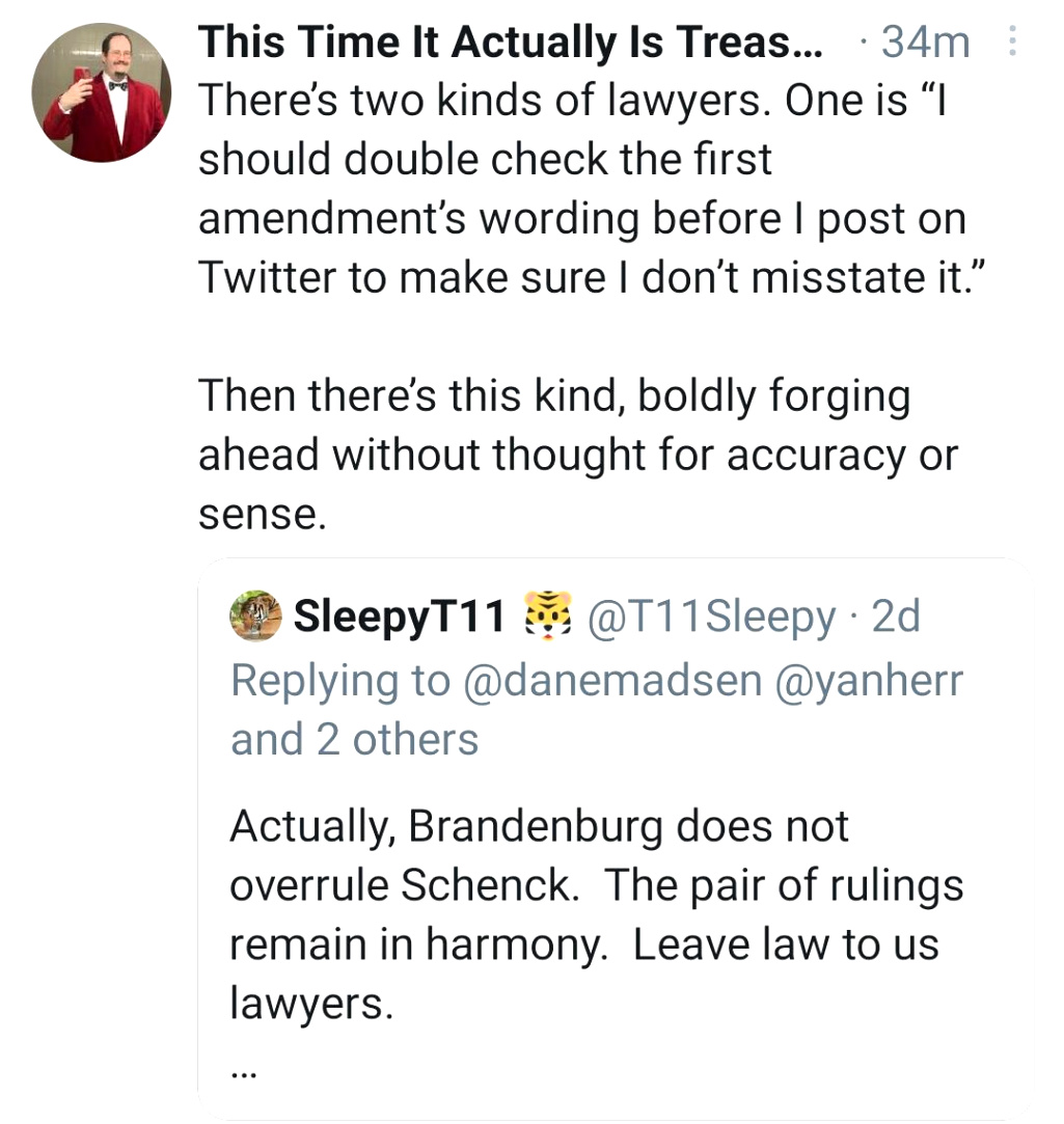 two types of lawyers on social media