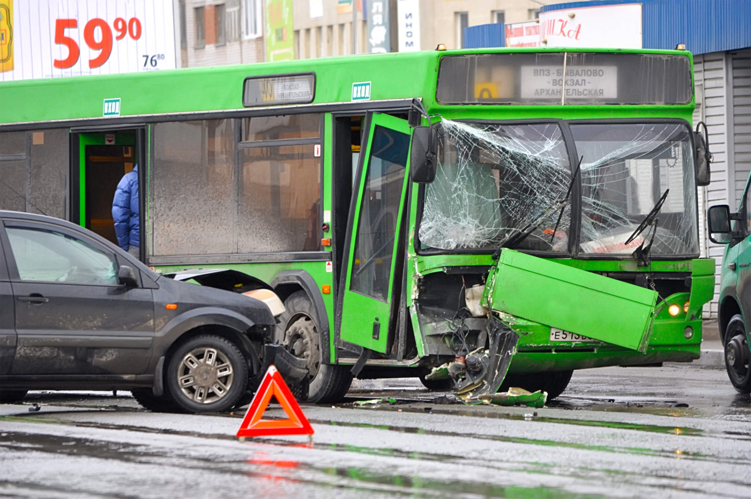 fault municipal bus accident